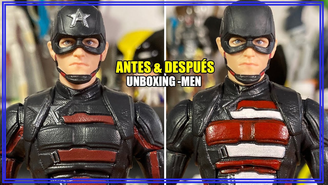 Us Agent custom Marvel Legends | REPINTADO | The Falcon and the Winter Soldier |