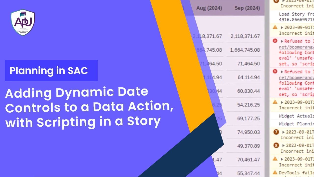 Adding Dynamic Date Controls Using Scripting in a Story