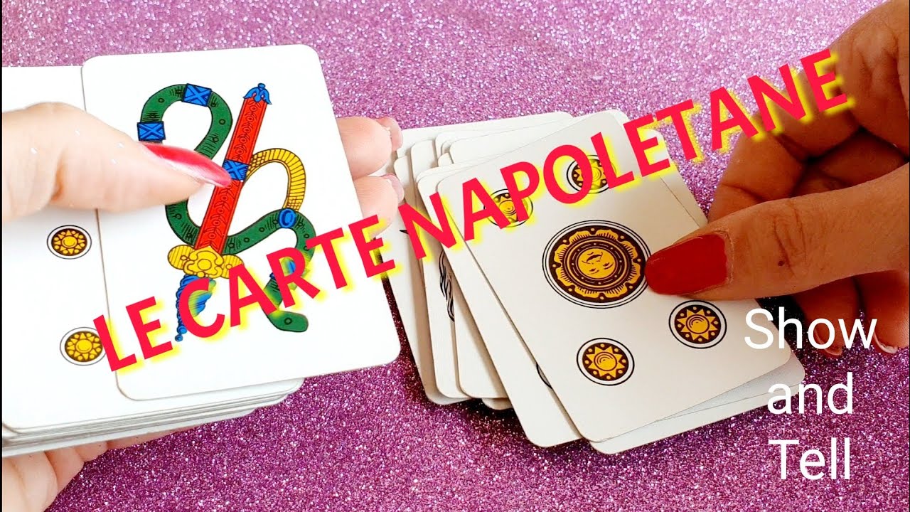 [ ASMR ] -🃏 Le CARTE NAPOLETANE - Show and Tell