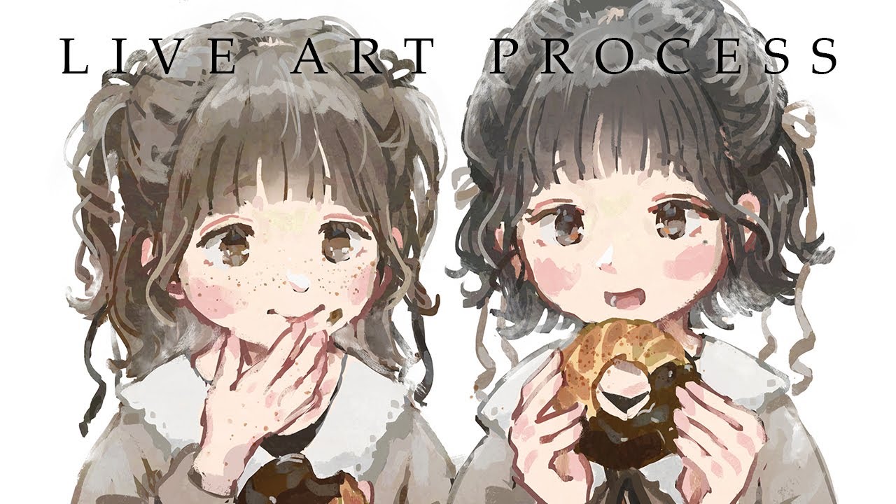 【DRAWING】Soft anime girls PART 2【Tabby Ragtan🧶 | Vtuber】