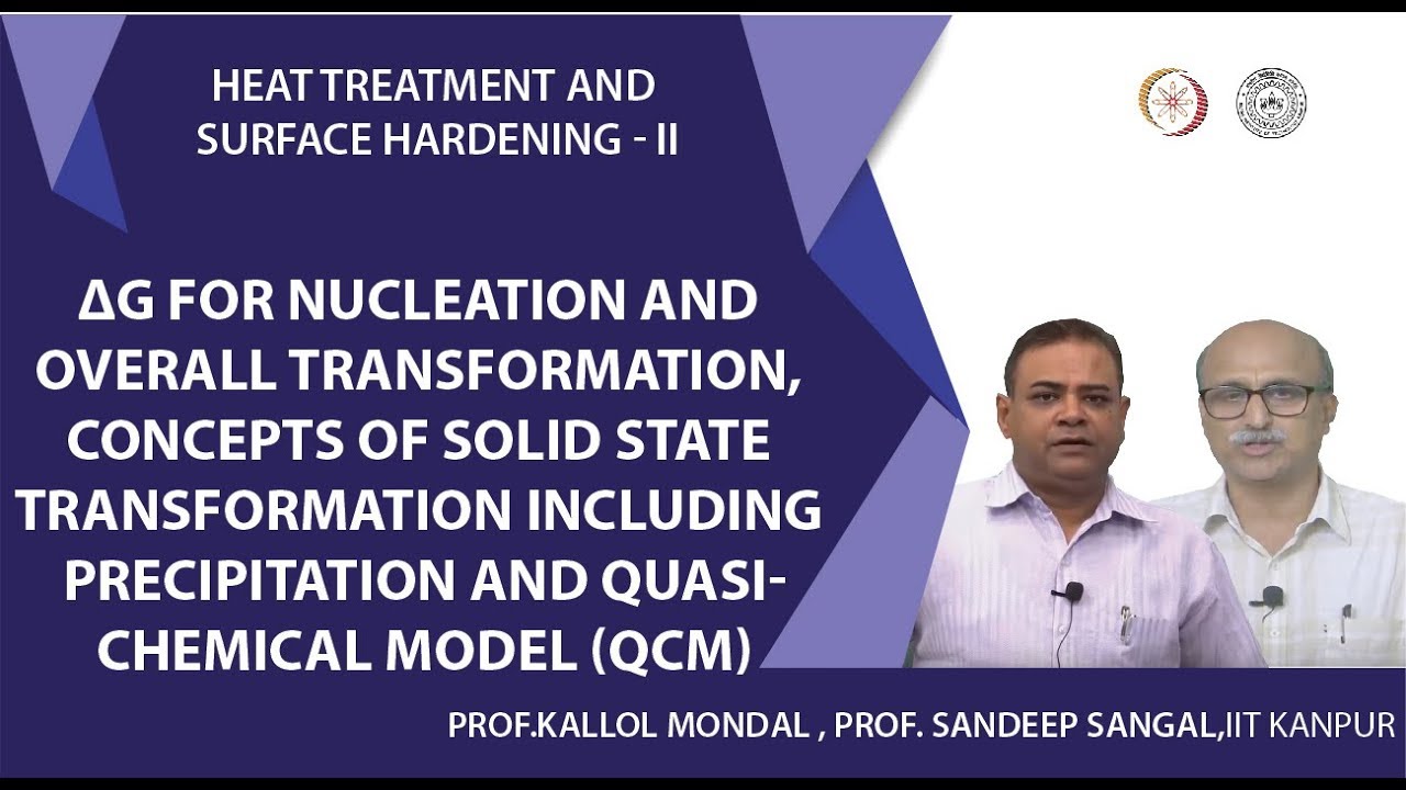 &Delta;G for nucleation and overall transformation, concepts of solid state transformation
