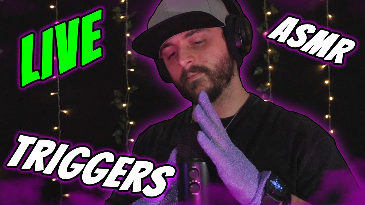 🔴ASMR Live That Works Even If You Have Tingle Immunity #asmr #tingles #sleep