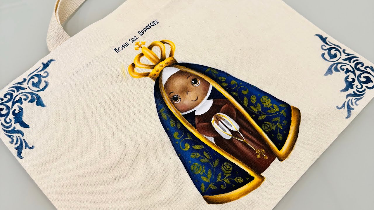 Como pintar nossa senhora aparecida