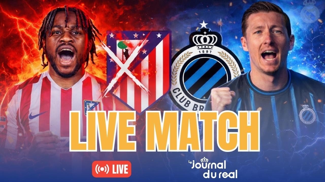 🔴 LIVE MATCH | ATLÉTICO - BRUGES : LIGUE DES CHAMPIONS (HATE WATCH) + PRONOS REAL MADRID - BENFICA