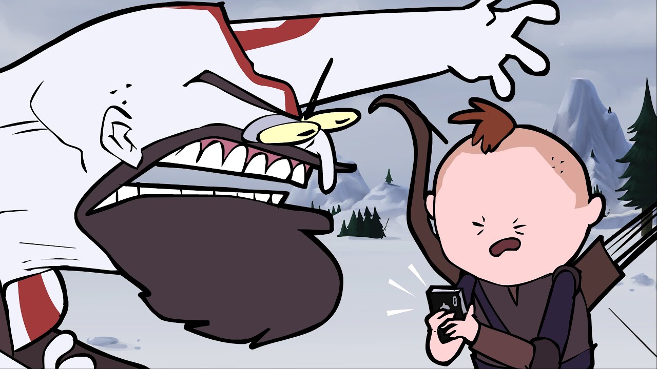 Kratos and BOY (God of War Parody)