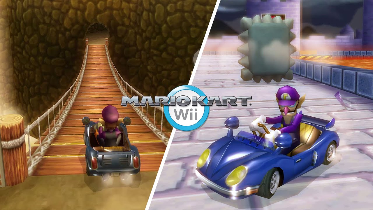 TINY TRACKS  Leaf Cup MARIO KART WII  | Custom Track Mod | 4k60