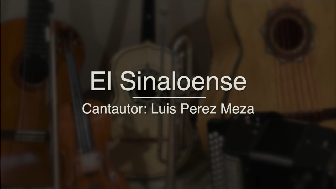 El Sinaloense - Puro Mariachi Karaoke - Luis Perez Meza, Exito de Banda El Recodo, Juan Gabriel