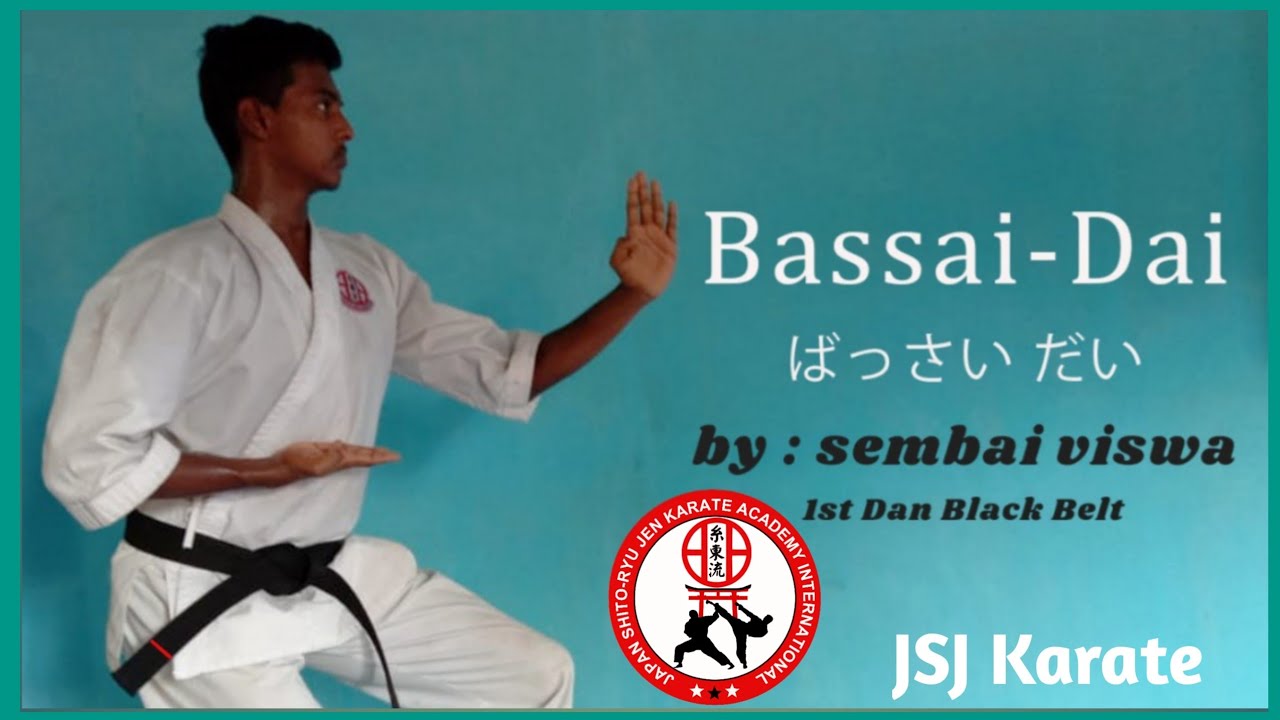 Bassai-Dai Kata Shito ryu With Slow Motion # JSJ Karate Academy #