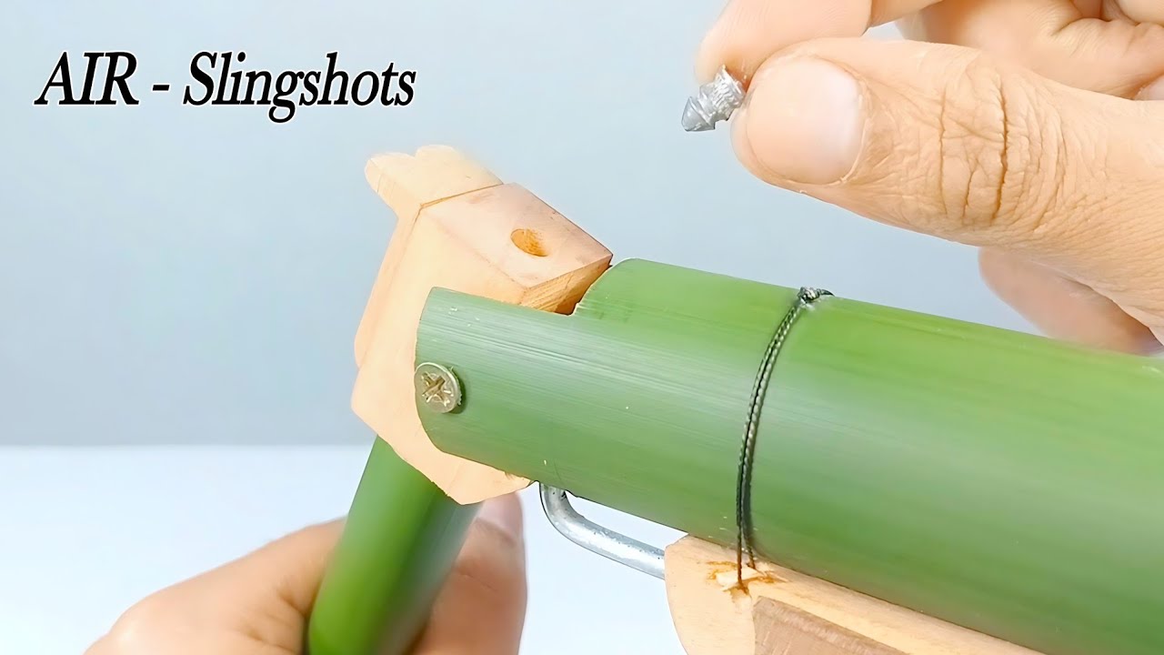 DIY - Slingshots using from bamboo | Beautiful idea from bamboo