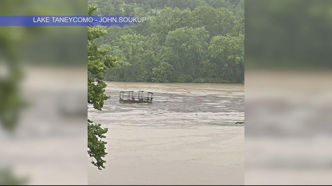 Branson's Lake Taneycomo hit hard by flood