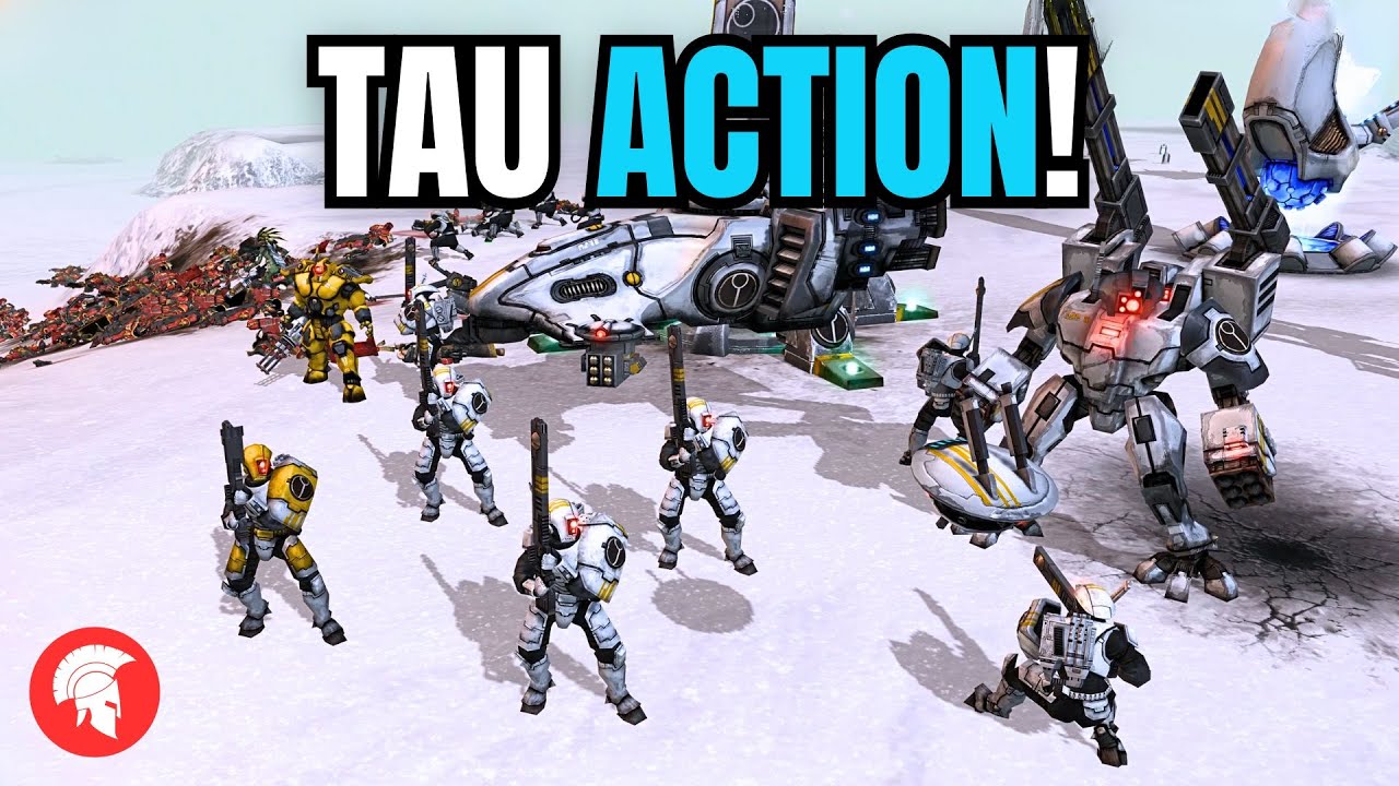 АКЦИЯ ТАУ! — Империя Тау — 4 на 4 — Warhammer 40,000: Dawn of War — Definitive Edition