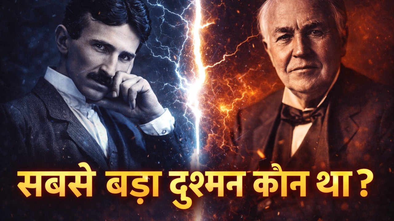 ⚡️ एडिसन vs टेस्ला: जिसने 'दुनिया की बिजली' चुराई! (The Electric War)