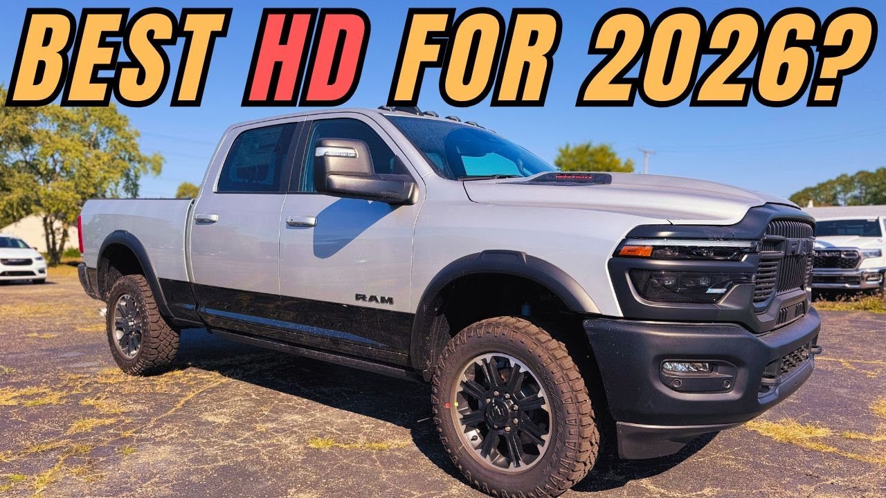 Ram 2500 Laramie Rebel 6.4l Gas V8 2026 года. Полный обзор с контуром расхода топлива. Лучший в с...