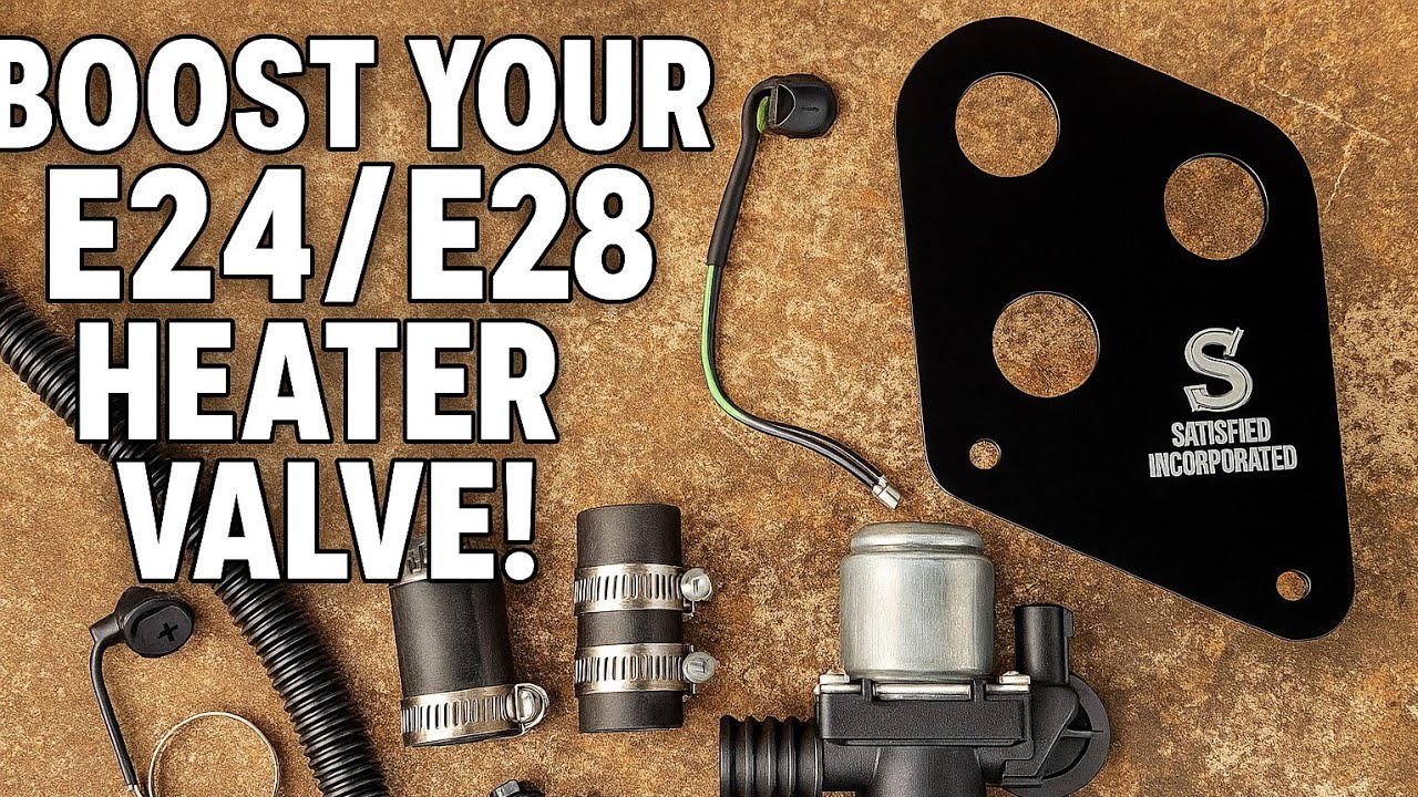 E24/E28 Heater Valve Upgrade – Better, Cheaper, & Bolt-On!