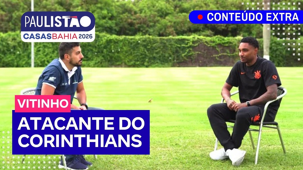 Exclusivo: Vitinho fala sobre a chegada de Lingard e aconselha o inglês a “viver o Corinthians”