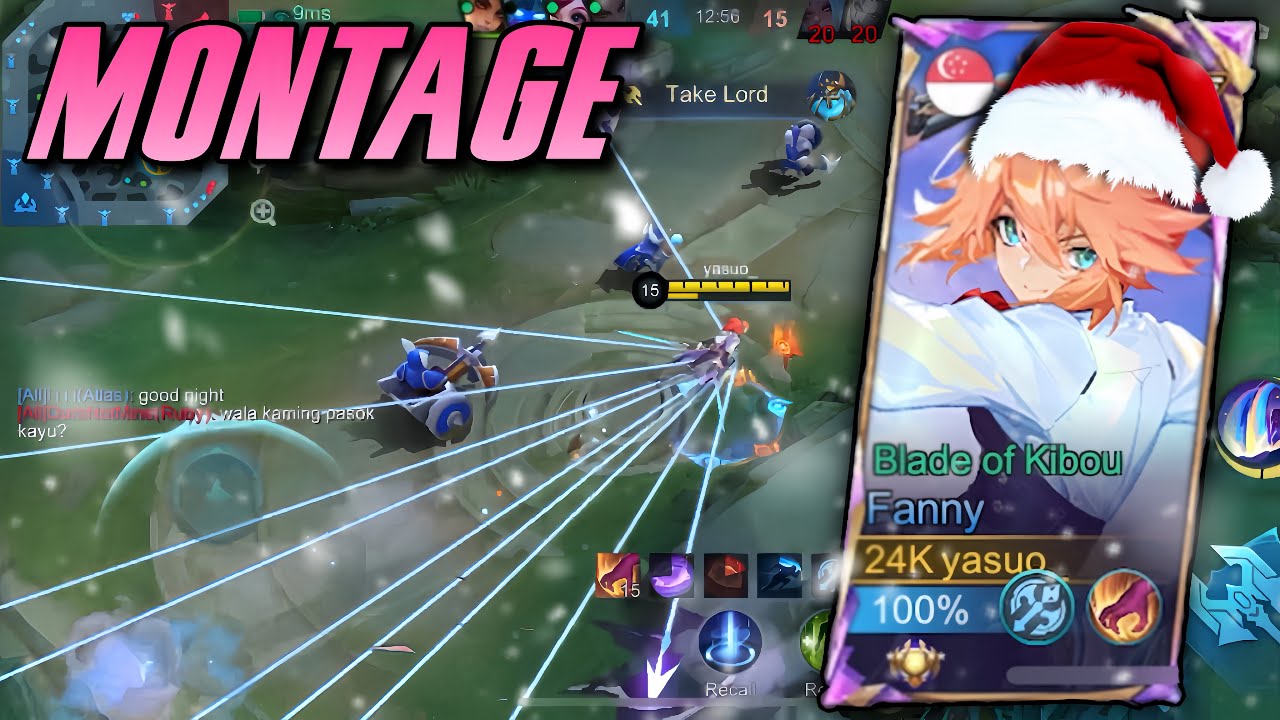 SUPER AGGRESSIVE FANNY MONTAGE !! | MLBB