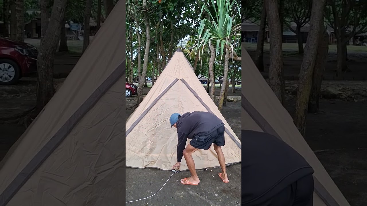 Pasang tenda paling cepat pake altrek