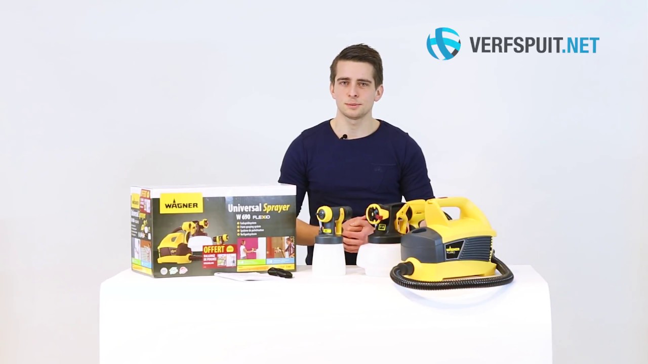 Wagner Universal Sprayer W 690 HVLP Verfspuit - Review