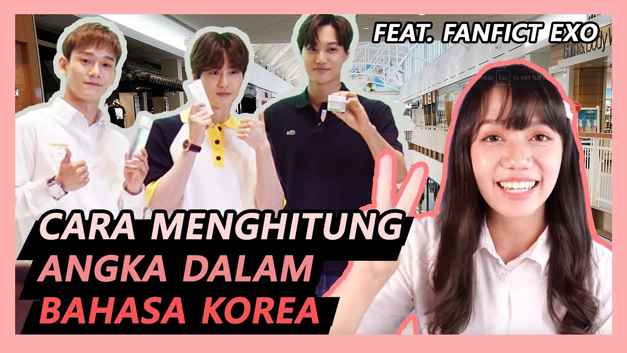 BELAJAR ANGKA KOREA & SATUAN HITUNG (HALU VERSION EXO) with BORASSAEM