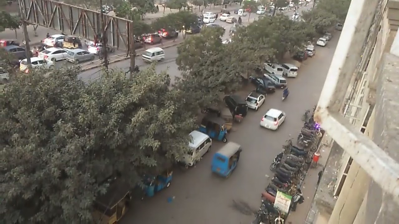 Weather is so good in Karachi johar 