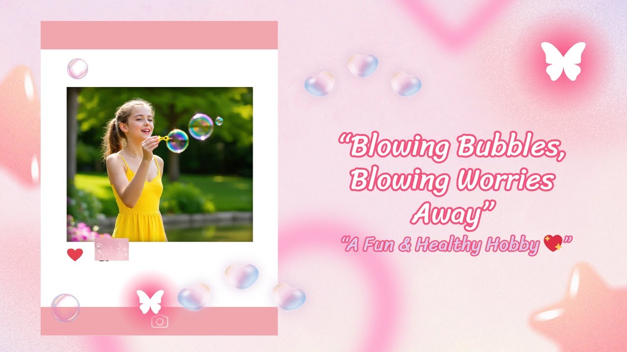 &ldquo;Blowing Soap Bubbles ,Benefits of blowing bubbles