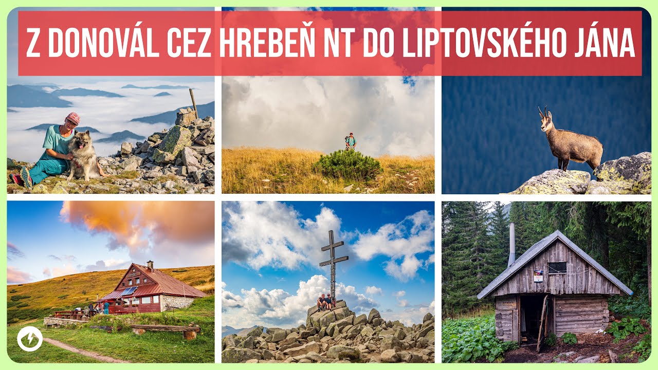 Hrebeňom Nízkych Tatier - z Donovál do Liptovského Jána