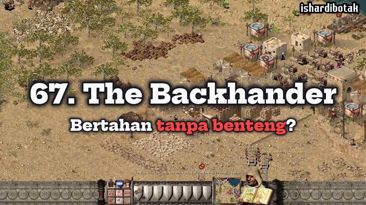 Stronghold Crusader HD - The Backhander (Trail/Mission 67) - Gameplay
