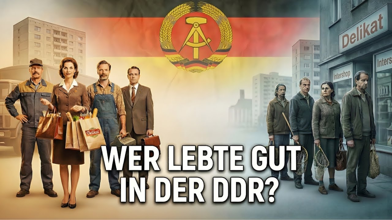 Wer lebte in der DDR wirklich gut — trotz “Gleichheit”?