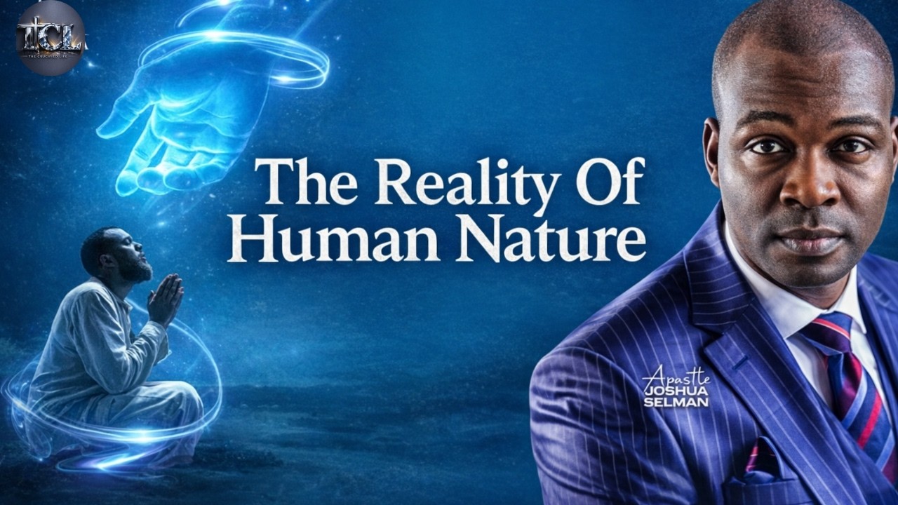THE REALITY OF HUMAN NATURE #apostlejoshuaselman 