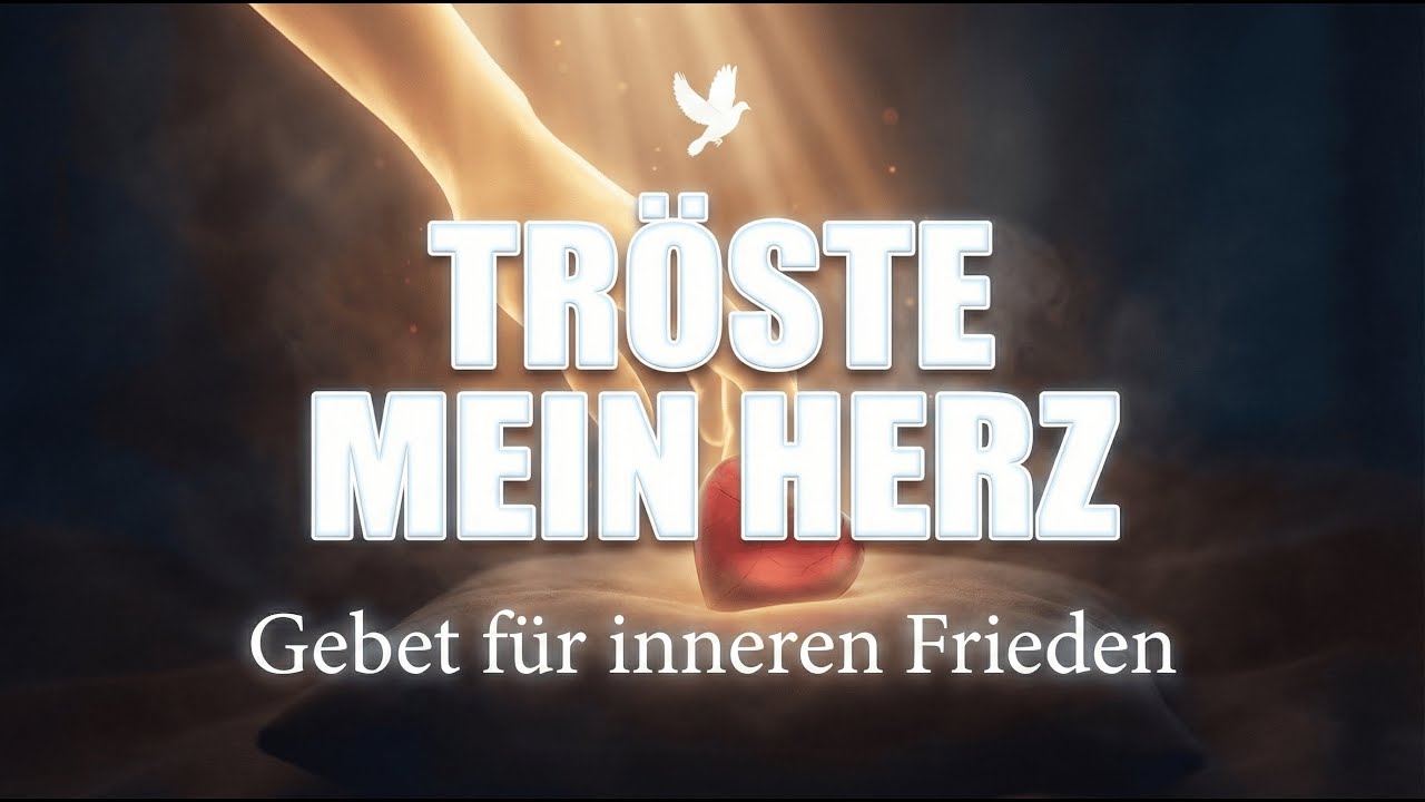 Tr&ouml;ste Mein Herz &ndash; Gebet f&uuml;r inneren Frieden | Christliche Musik bei Trauer und Schmerz