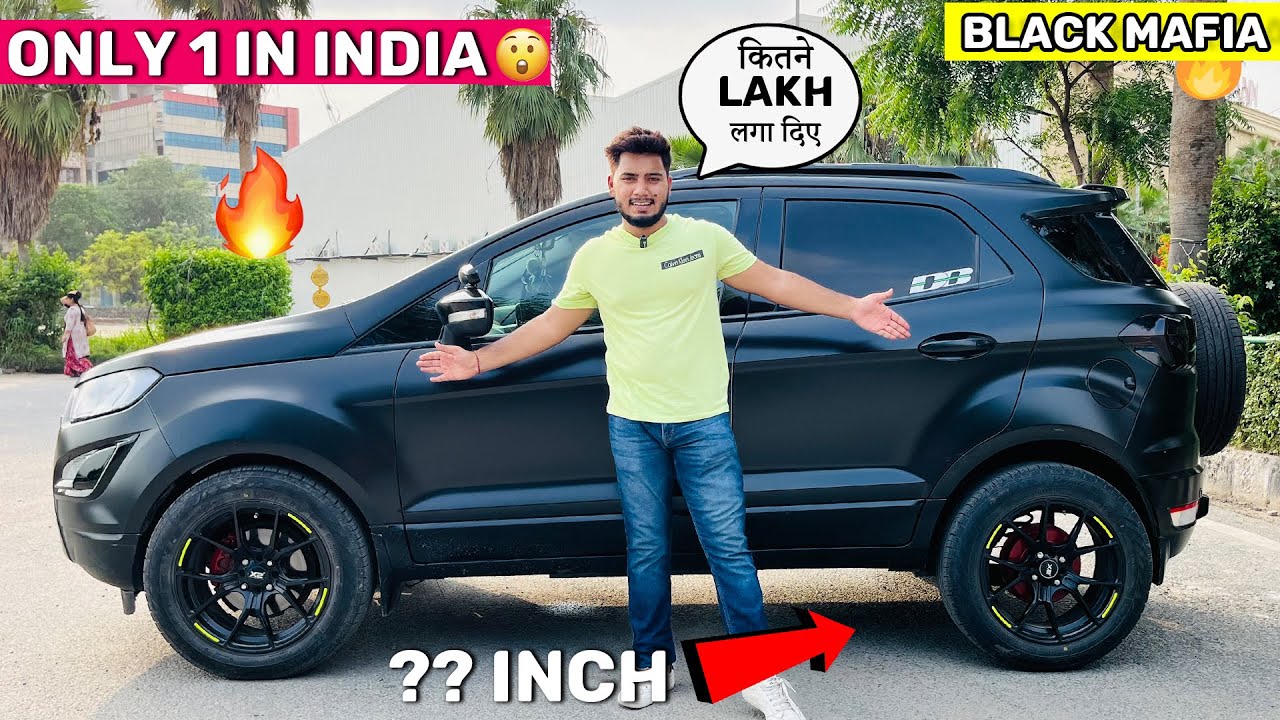 🔥😱 ये है Black Mafia Ford Eco Sport Full Khatarnak  Modified