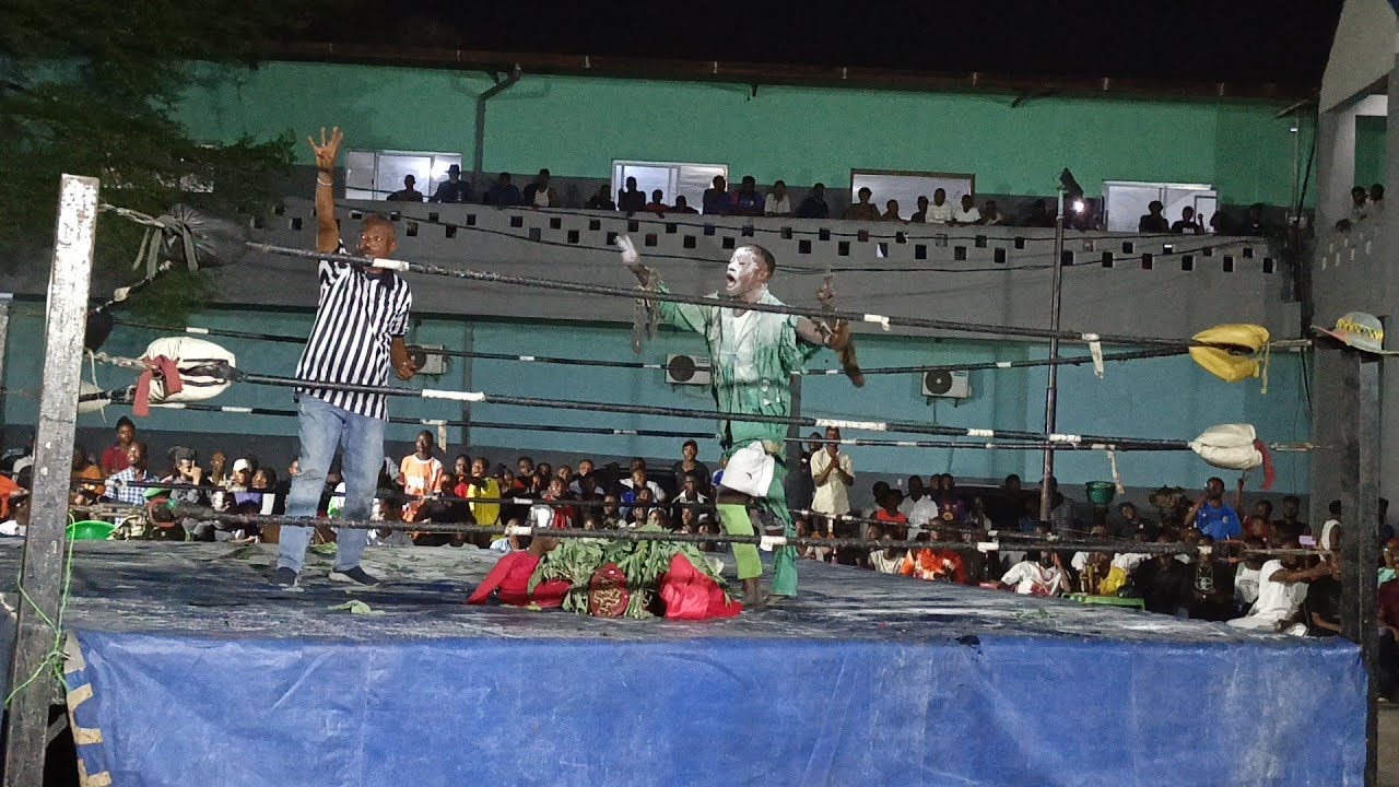 🔥🔥MACHINE KALELE VS SHAKA MBALA COMBAT DE CATCH CONGOLAIS