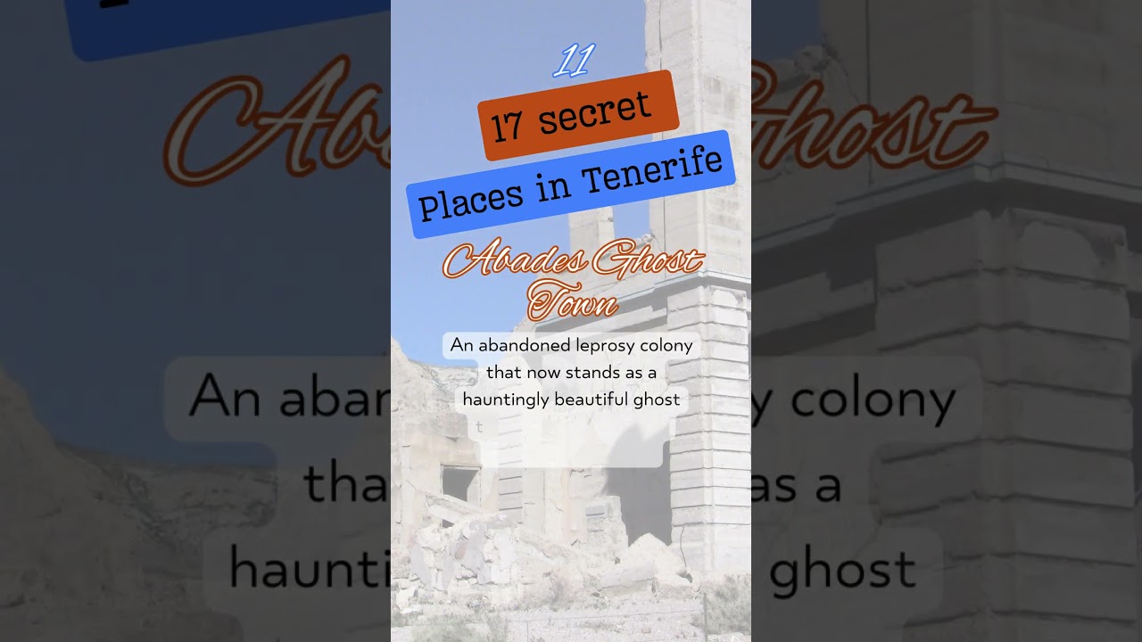 11-Abades Ghost Town #tenerifeculture #canaryrecommendation #canaryhikking #ghosttowns #visittown