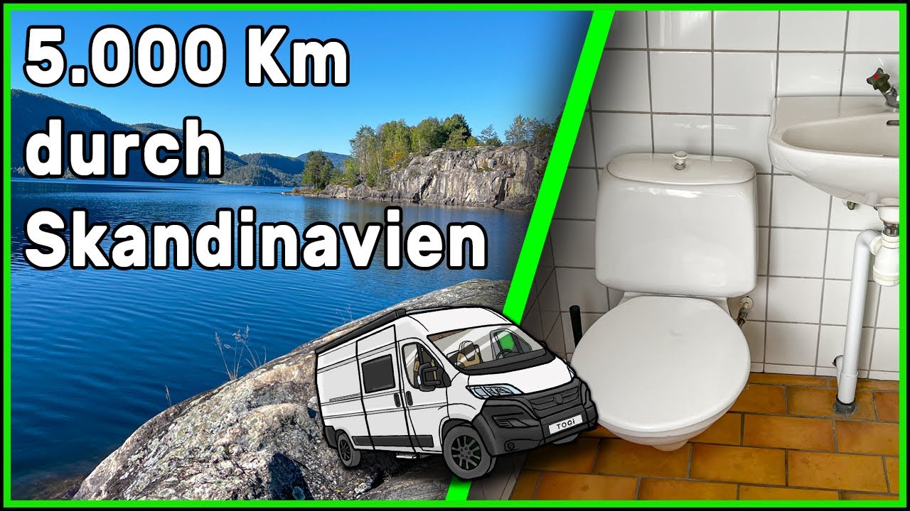 5.000Km durch Schweden / Norwegen mit dem Camper  Teil 1 🚐 3 Wochen RoadTrip | Vanlife