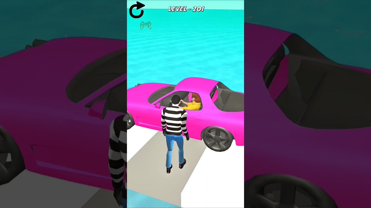 Girl Run Catch the Thief Level 201 