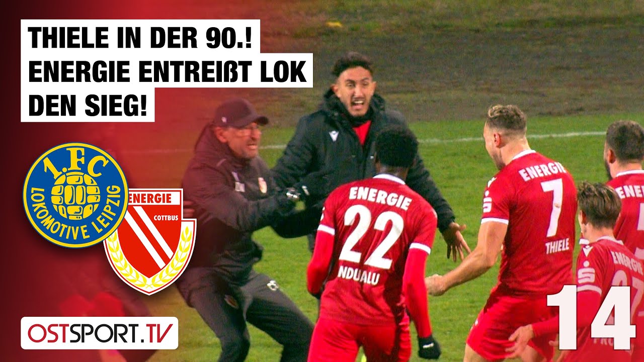 Thiele in der 90.! Starkes Cottbus-Comeback!: Lok Leipzig - Cottbus | Regionalliga Nordost