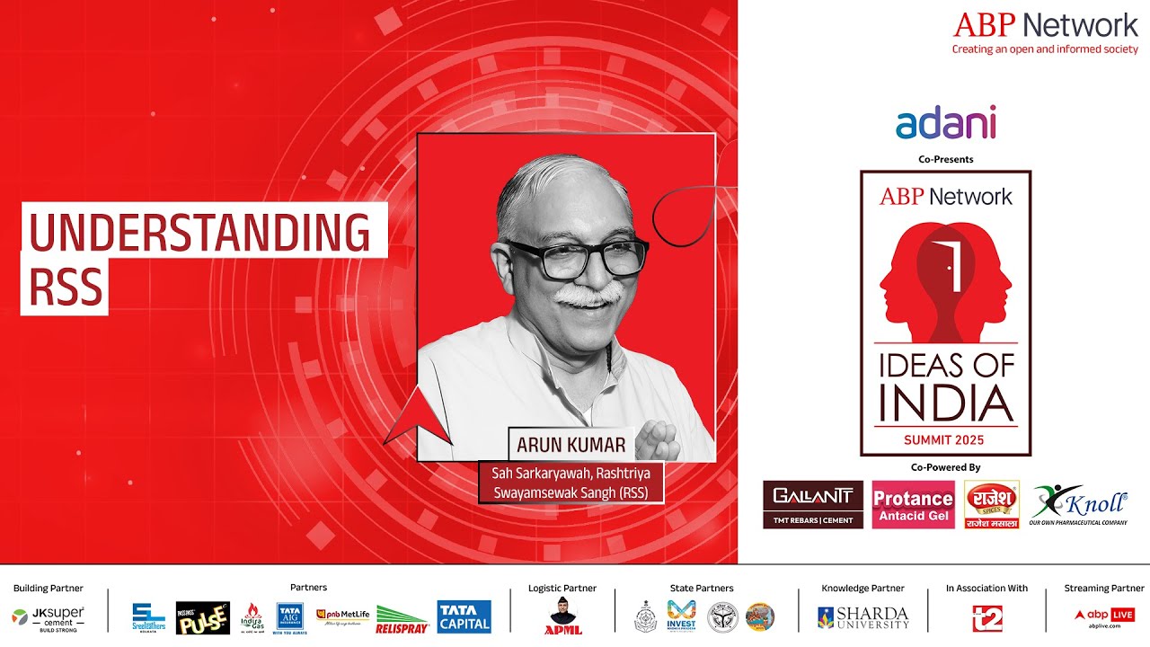 Ideas Of India Summit 2025: The Evolution Within RSS: Arun Kumar and Sah Sarkaryawah