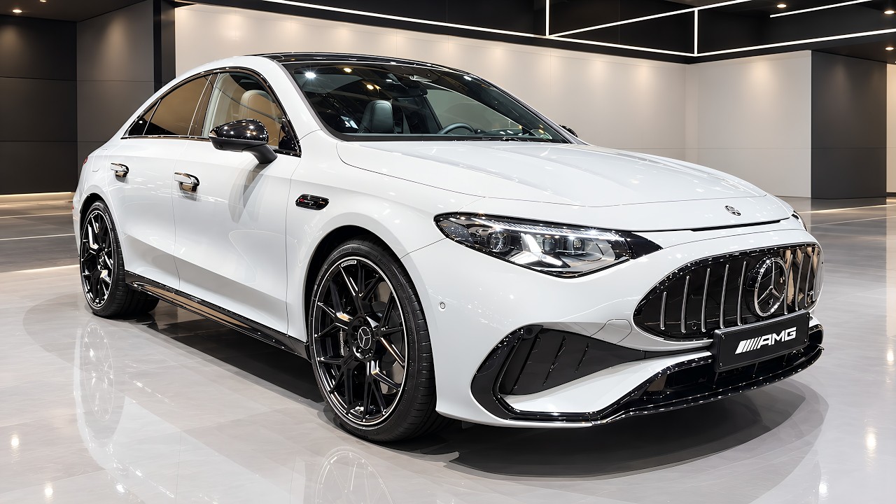 2027 Mercedes-AMG CLA 45 Electric - FIRST LOOK & Visual REVIEW