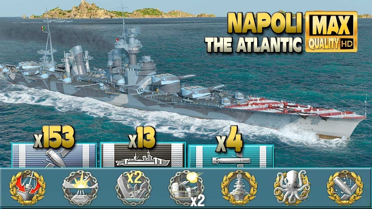 крейсер Napoli: никакого риска, никакого удовольствия - World of Warships