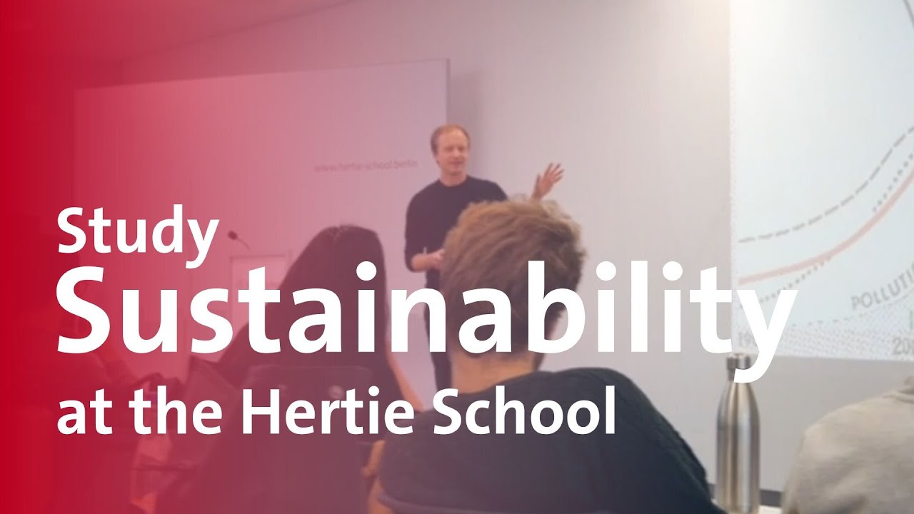 Study Sustainability at the Hertie School