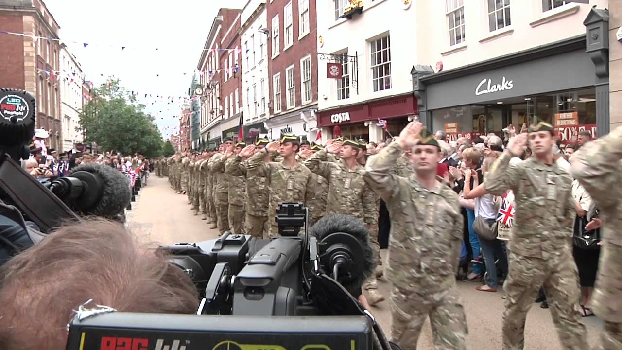 Worcester Military Parade 27 June 2012