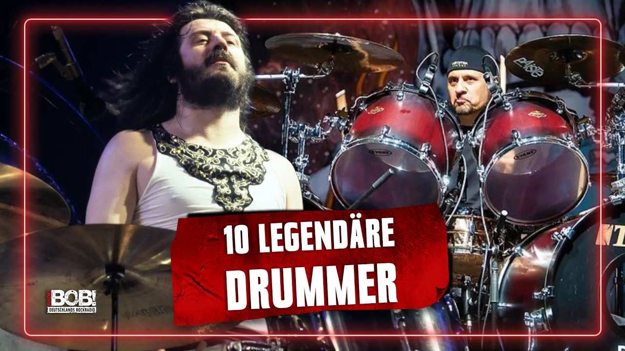 10 legendäre Drummer