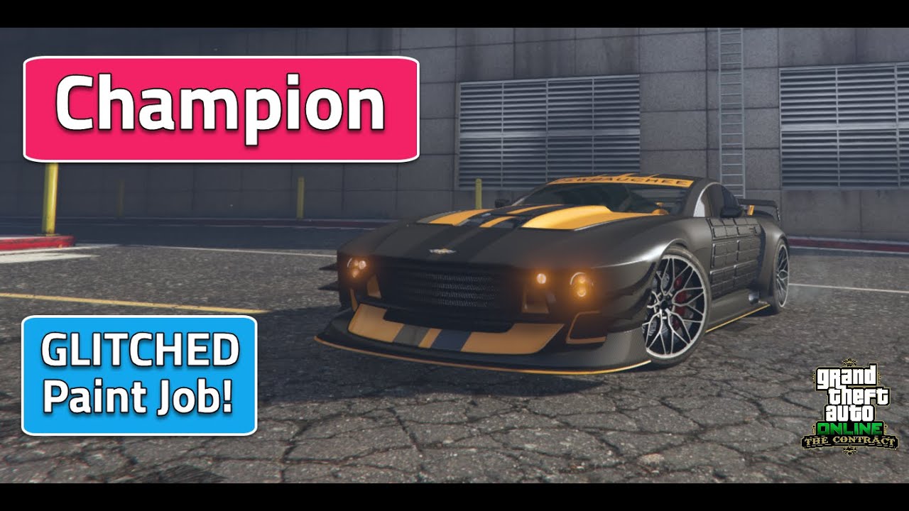 GTA 5 Online - Dewbauchee Champion Best Customization - GLITCH Color Paint job | Super ARMORED CAR