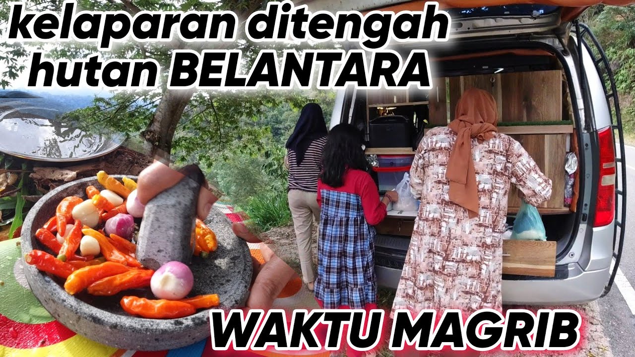 CUMAN ADA INI STOK MAKANAN DIMOBIL!!!
