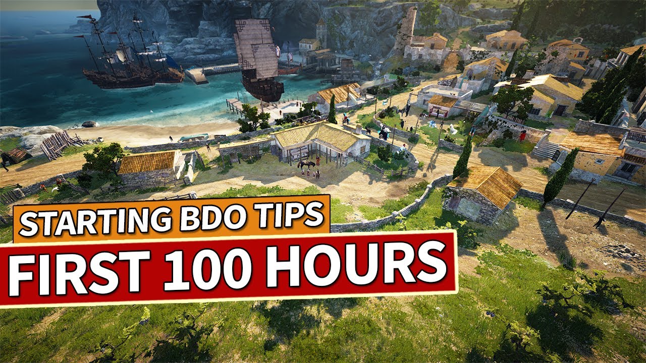 Tips For Starting Your First 100 Hours in Black Desert