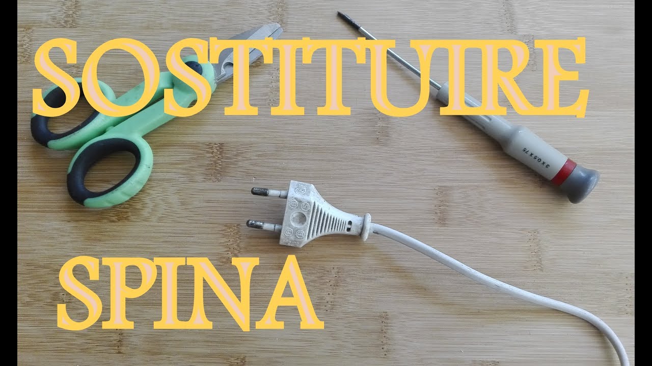 Sostituire spina elettrica