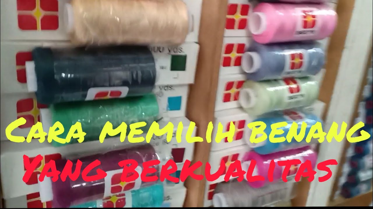 cara memilih benang yang berkualitas ala power Suryono #caramemilih #benang #powersuryono