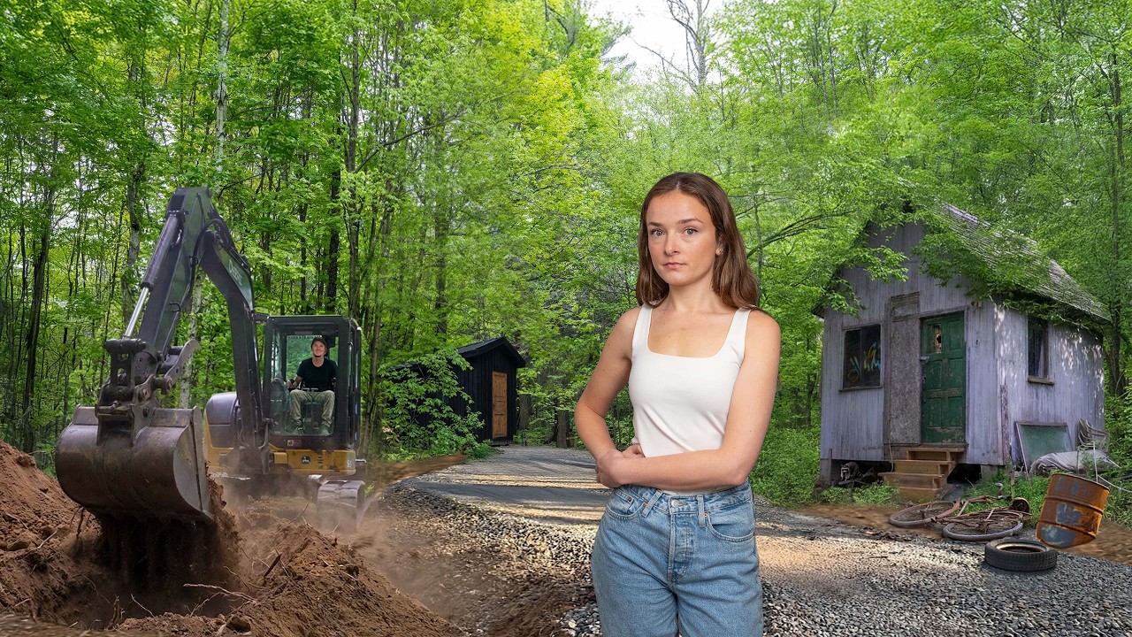 We Bought Land… Abandoned Cabins, Heavy Machinery & Building New - 6 Months In