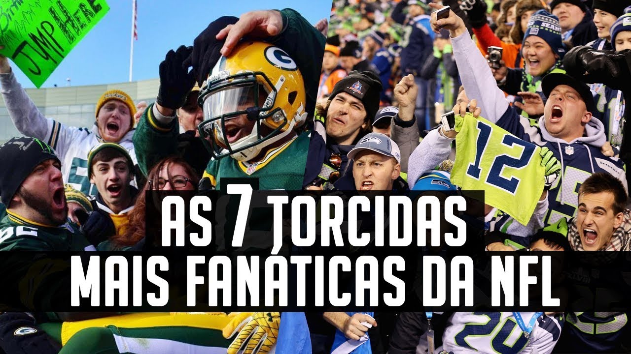 AS TORCIDAS MAIS FANÁTICAS DA NFL!