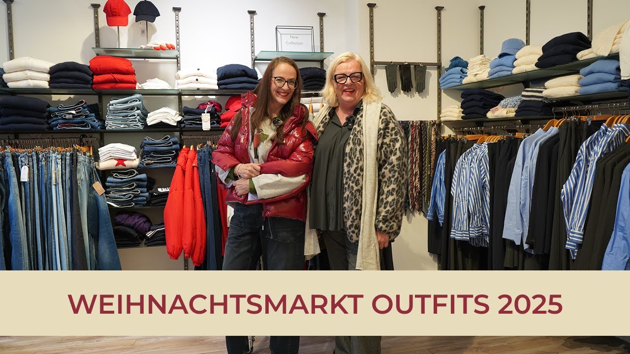 Weihnachtsmarkt Outfits 2025: Warm, bequem & stylisch angezogen!